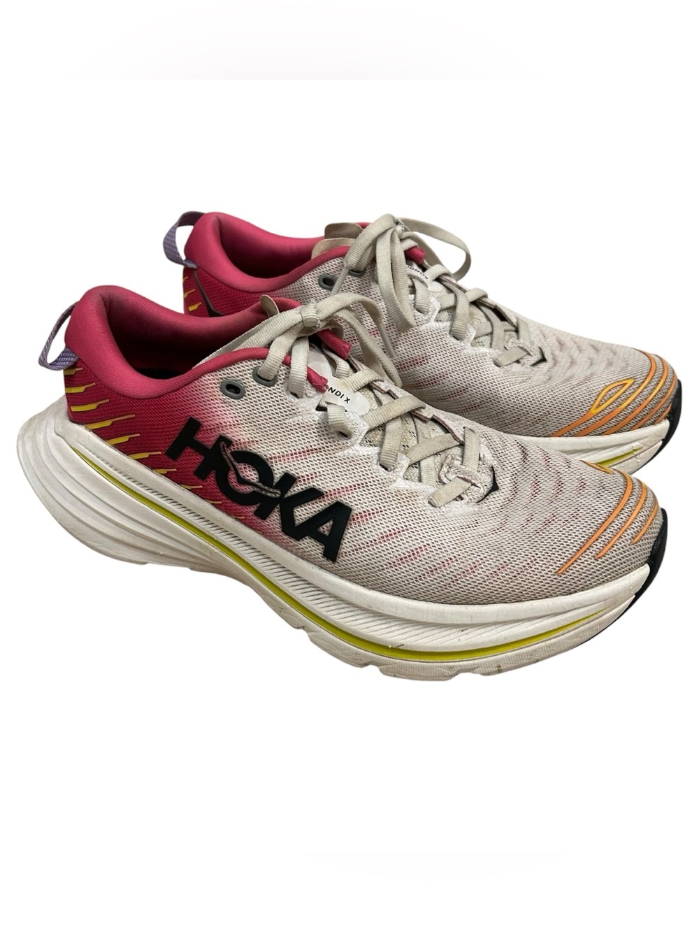 Hoka One Bondi X Running Shoes Women’s 8 Carbon Plate